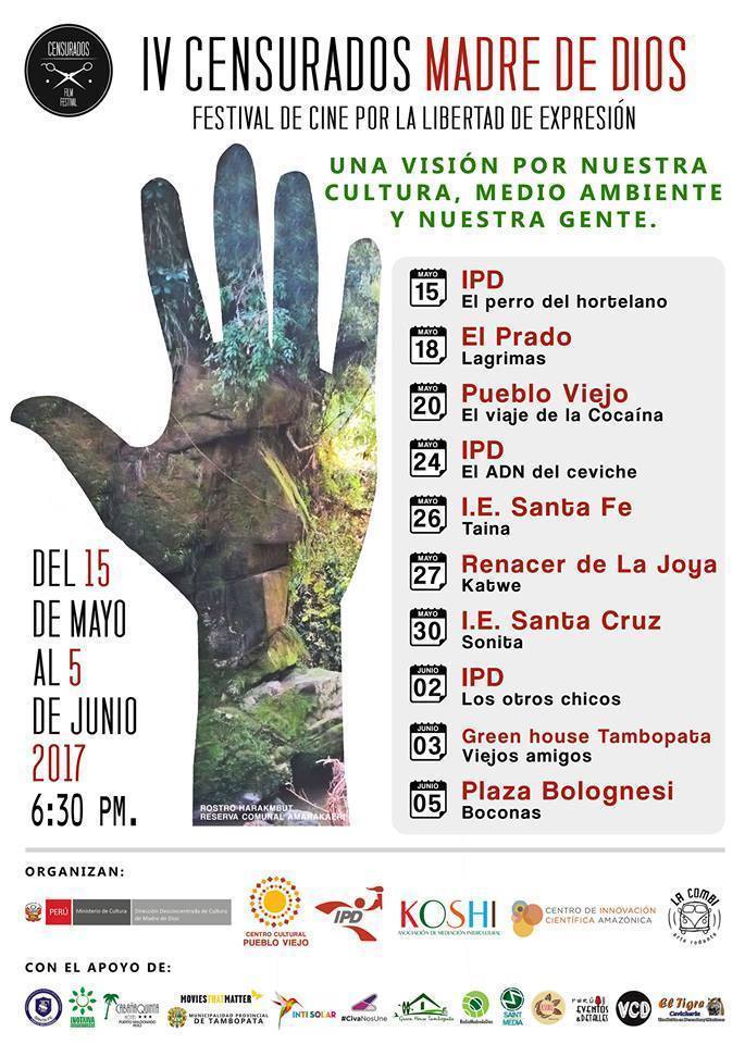 Programación Censurados Film Festival