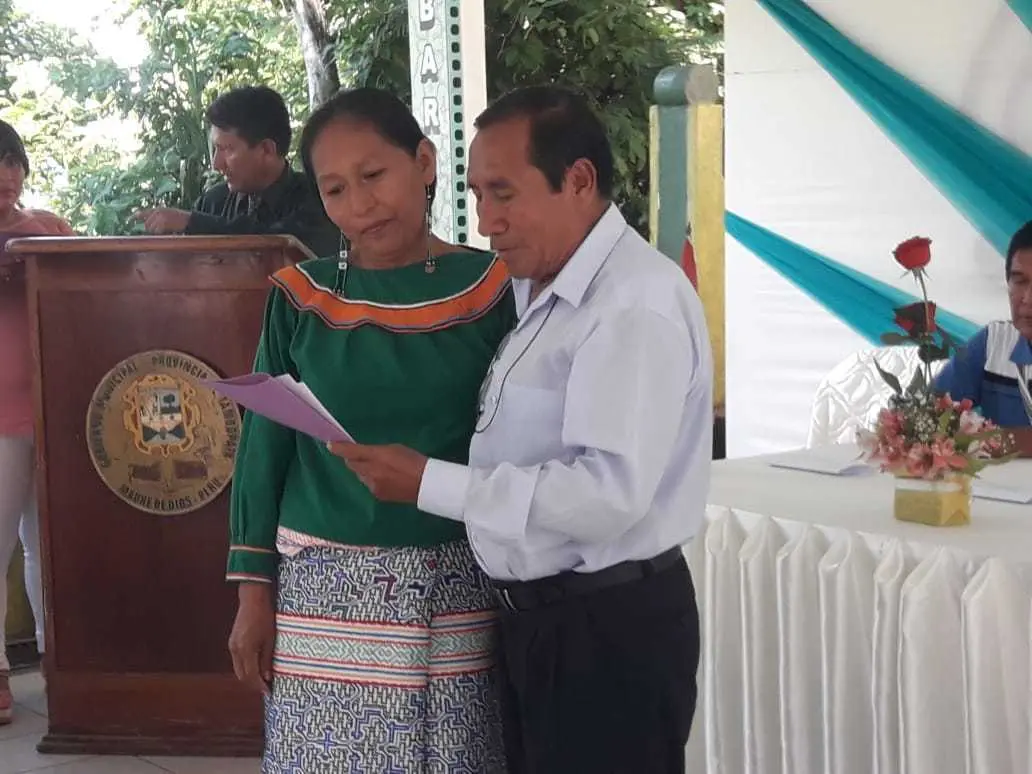 Reconocimiento a artesanas de Madre de Dios. Foto: RMDD.