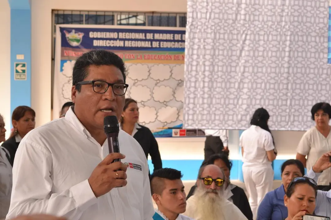 Viceministro de Desarrollo e Inclusión Social. Fuente: Radio Madre de Dios