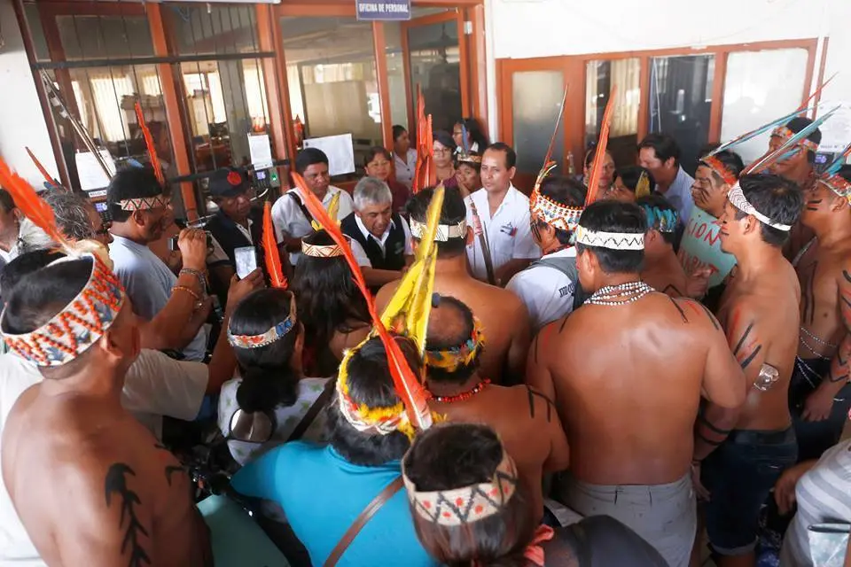 Por momentos el diálogo se tornó tenso. Fuente: Pavel Martiarena.