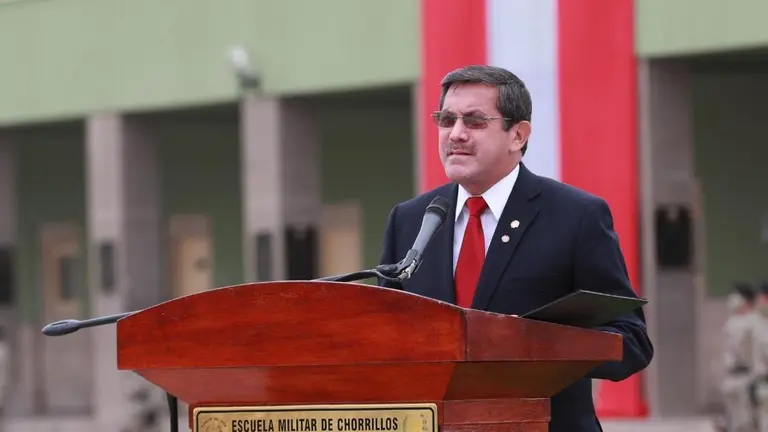 Ministro de Defensa, Jorge Chávez