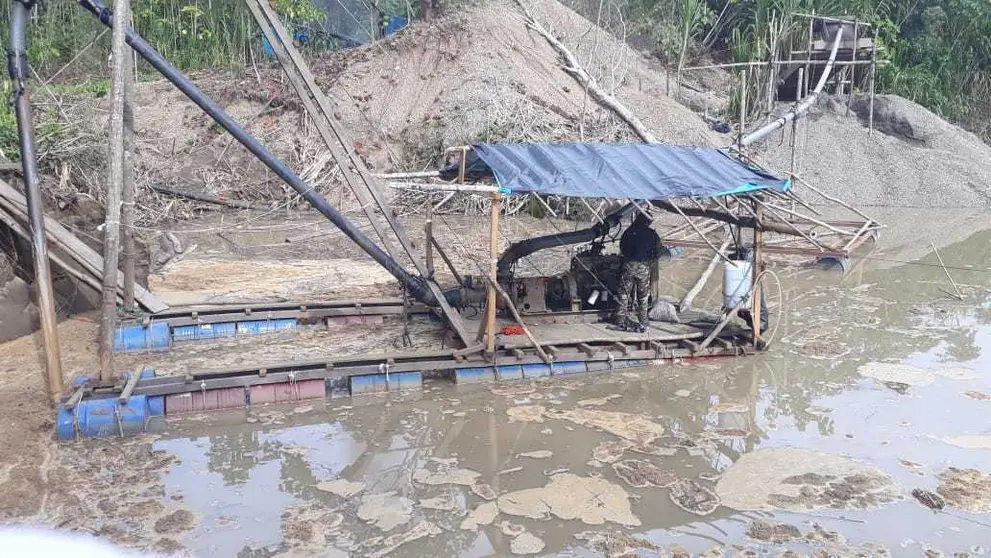 Operativo contó con la participación de la Marina, PNP y Ejército. Foto: Ministerio Público.