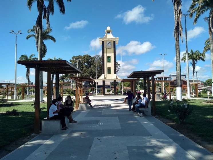 Plaza de Armas de Puerto Maldonado. Foto: Radio Madre de Dios.