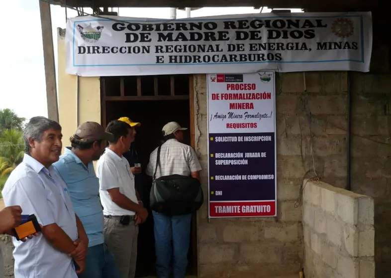 Ministro de Energía y Minas, Miguel Incháustegui, participará de mesa de trabajo donde se analizará proceso de formalización de pequeños mineros y mineros artesanales de Madre de Dios. ANDINA/archivo
