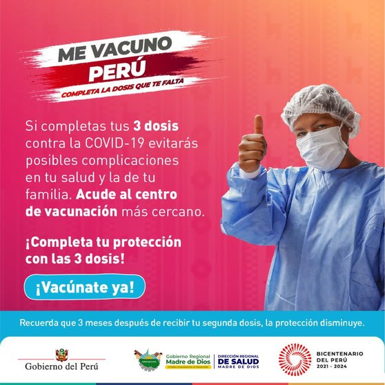 Foto: Dirección Regional de Salud