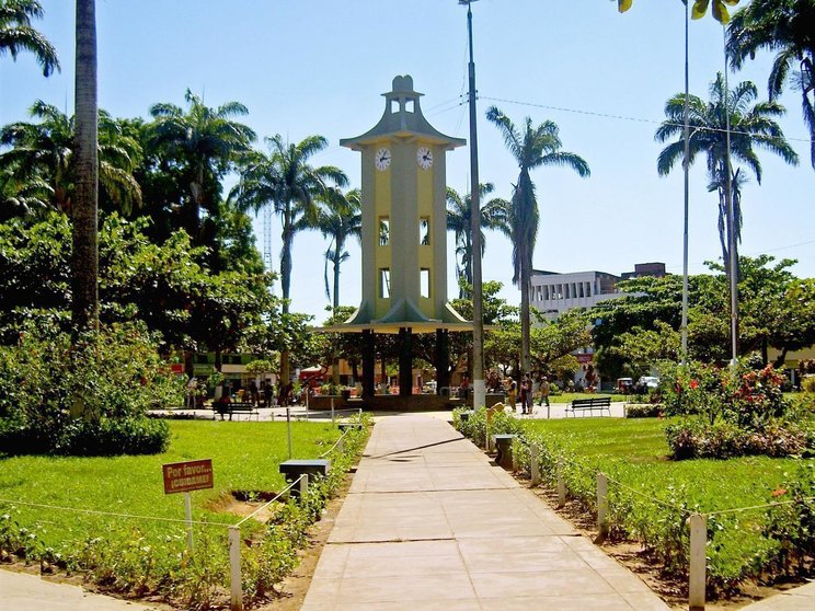 Plaza de Puerto Maldonado.