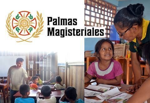 En el 2015 la maestra madrediosense, Maritza Mendoza Pareja, fue condecorada con Las Palmas Magisteriales. Fuente: DRE de Madre de Dios.