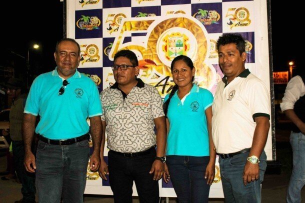 Alcalde Felix Hallasi en el lanzamiento de la Expo Inambari. Fuente: ACCA.