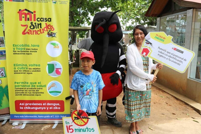 Campaña fue organizada por la Diresa de Madre de Dios. Fuente: Radio Madre de Dios.