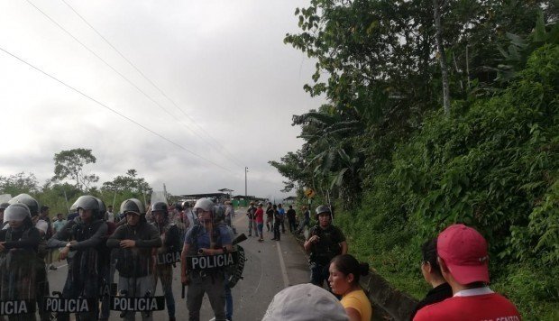Enfrentamiento tuvo como saldo dos cocaleros muertos. Foto: Radio Onda Azul de Puno