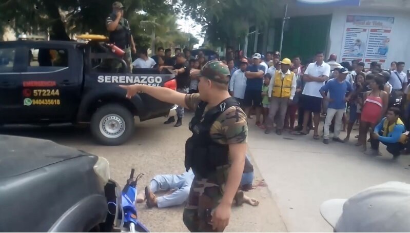 Víctima murió en el hospital Santa Rosa. Foto: Captura de pantalla.