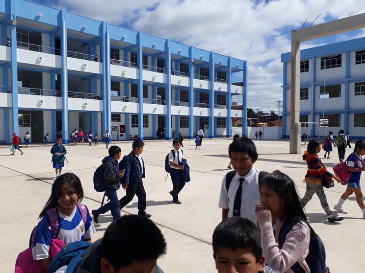 En total, el colegio Faustino Maldonado contará con dos aulas más en su horario regular y ocho por la tarde.