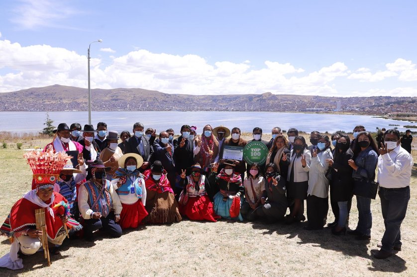 Reconocen prácticas sostenibles de lucha y de cuidado por conservar biodiversidad del lago Titicaca. Foto: ANDINA/Mincetur.