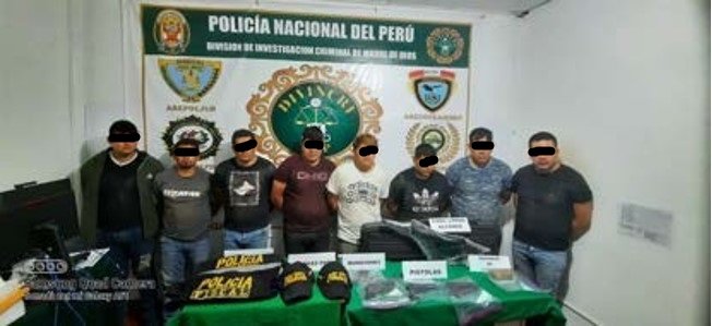 Foto: XV Macro Región Policial Madre de Dios