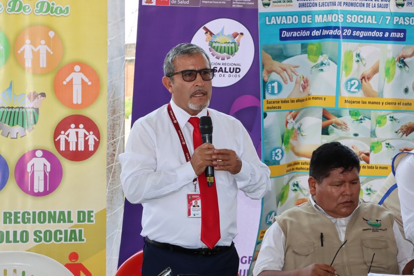 El rector de Unamad, Hugo Dueñas. Foto: Unamad