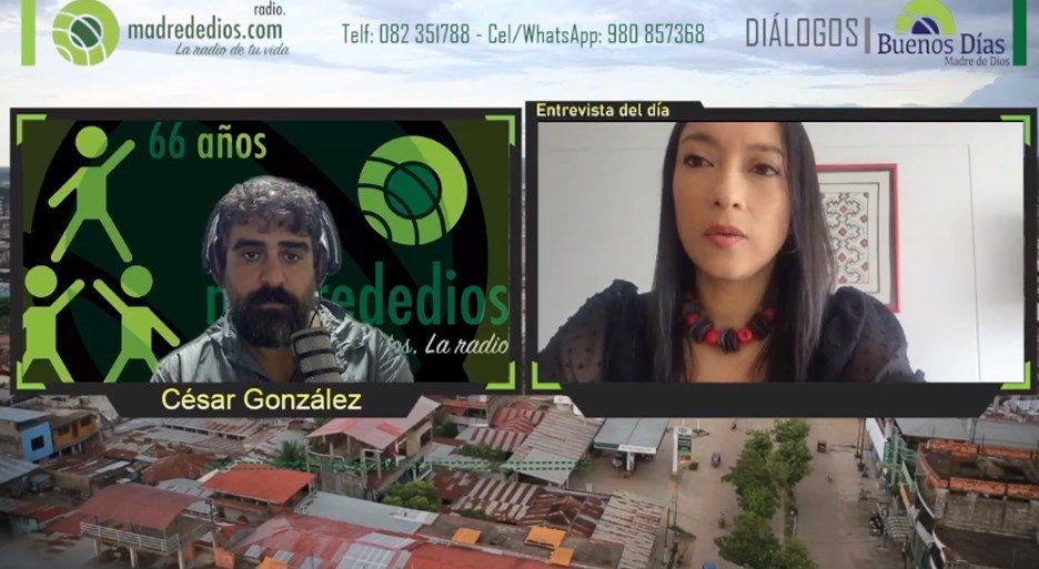 Virginia Rojas declaró para Radio Madre de Dios. Imagen: Archivo