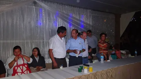 Luis Otsuka y Alaín Gallegos.