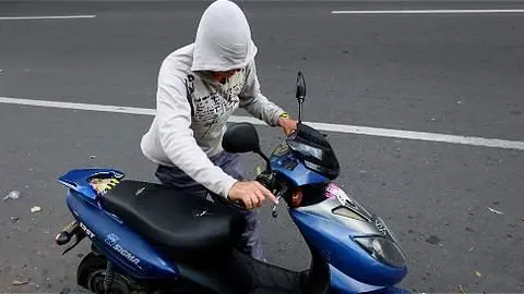 Ladrón de motos