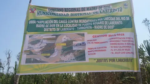 Foto: Gobierno Regional de Madre de Dios