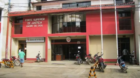 Frontis de la Corte Superior de Justicia de Madre de Dios. Foto: Colegio de Abogados de Madre de Dios