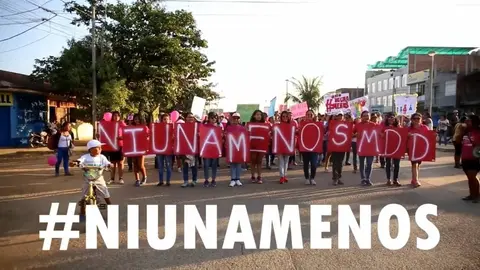Foto: Facebook Ni Una Menos Madre de Dios