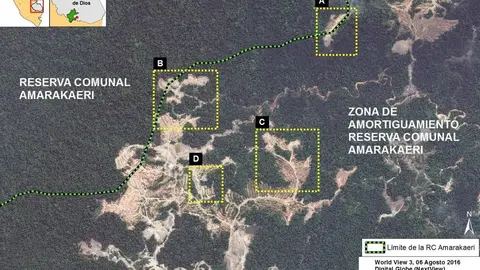 Imagen: Monitoring of the Andean Amazon Project