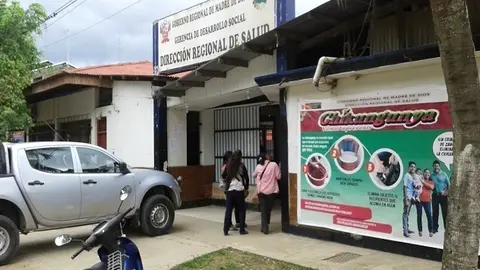 Frontis de la Diresa Madre de Dios. Foto: Radio Madre de Dios.