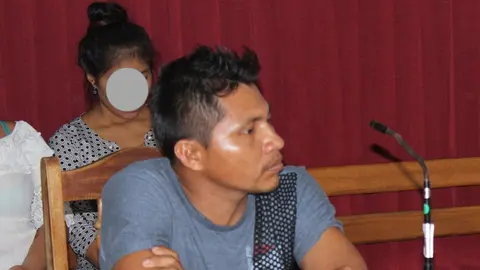 Minero ilegal Rony Jaider Franco Silvano. Fuente: Corte Superior de Justicia de Madre de Dios.