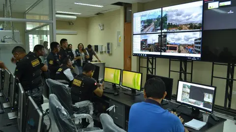 Instalarán más cámaras de vigilancia. Foto referencial.