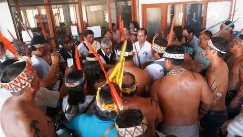 Por momentos el diálogo se tornó tenso. Fuente: Pavel Martiarena.