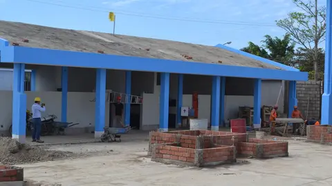 El colegio contará con 10 aulas, biblioteca, baños, etc. Fuente: Radio Madre de Dios