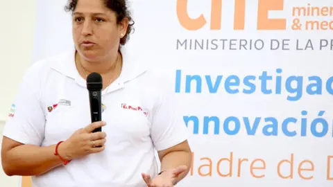 Ministra del Ambiente Fabiola Muñoz. Fuente: Andina.