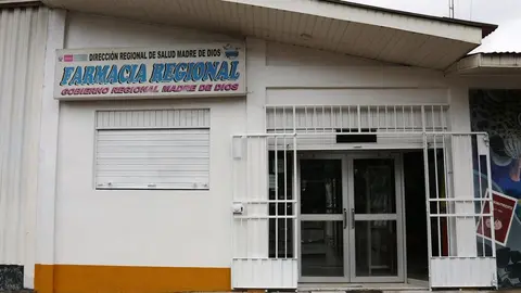 foto referencial. Farmacia regional de Madre de Dios. Fuente: Diresa.