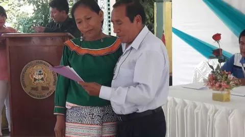 Reconocimiento a artesanas de Madre de Dios. Foto: RMDD.