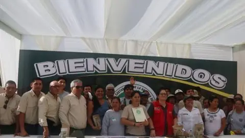 Premiación se realizó en Puerto Maldonado. Foto: Ministerio del Ambiente.