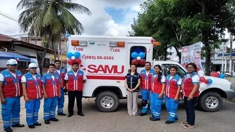 Vehículos del SAMU fueron entregados en enero de este año. Foto: MINSA