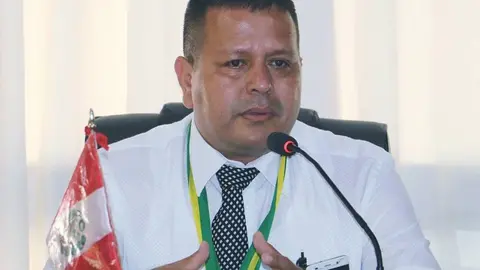 JNE decidirá el futuro de Pedro Cari Rodríguez. Foto. Goremad.