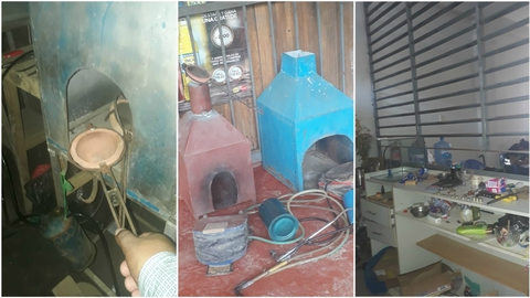 mercurio fue trasladado al almacén de Bienes Incautados del Ministerio Público en Madre de Dios. Foto: Ministerio Público.