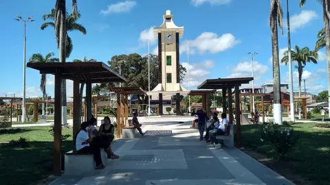 Plaza de Armas de Puerto Maldonado. Foto: Wuilmar Briceño / Radio Madre de Dios.