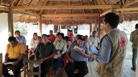 Agricultores fueron capacitados en Certificación Orgánica y Comercio justo.