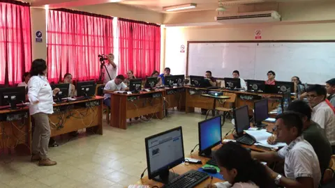 Taller se desarrolló en la Unamad. Foto: Difusión.