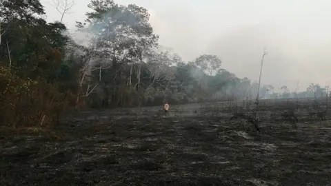 Límite del Área de Conservación Privada “K’erenda Homet: Nature Reserve”. Imagen: Perfil de Facebook de Manuel Villacorta