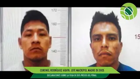 Los fugitivos. Imagen: Radio Madre de Dios