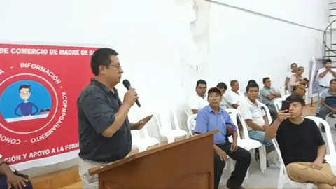 Dirigentes concertaron en la Cámara de Comercio.