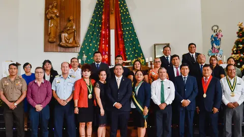 La caravana que acompañó a Jefferson Gonzáles Enoki en el aniversario. Foto: Goremad