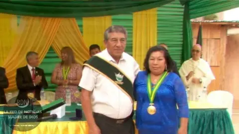Luis Otsuka y Vilma Payaba