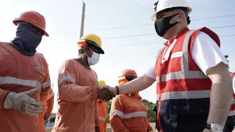 Una comitiva de Sunafil, durante su pasada visita a Madre de Dios. Foto: Andina