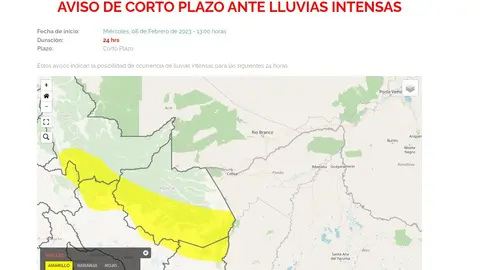 Imagen: Senamhi Madre de Dios