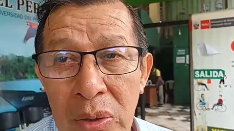 Eduardo Salhuana. Imagen: Radio Madre de Dios