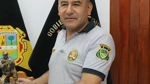 Samuel Peralta, flamante jefe de la Macro Región Policial. Imagen: Goremad